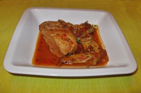 Ostropel cu piept de pui