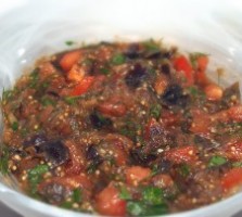 Tocanita de ardei si vinete