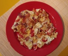 Omleta cu slanina